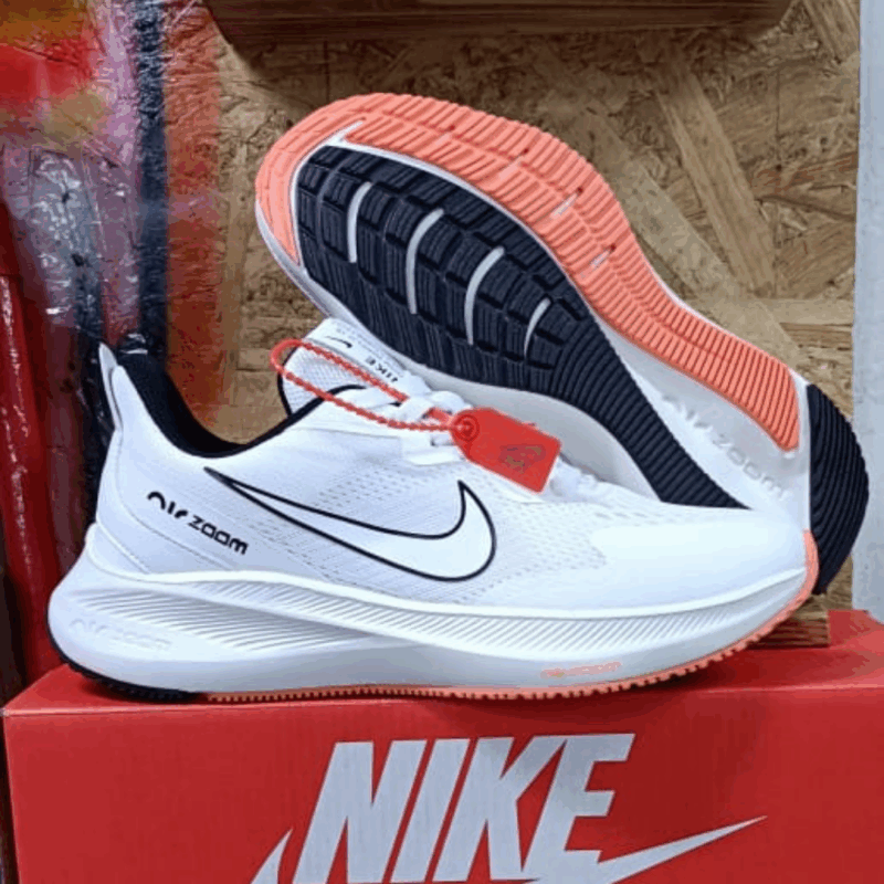 Nike Air Zoom Pegasus White and Orange
