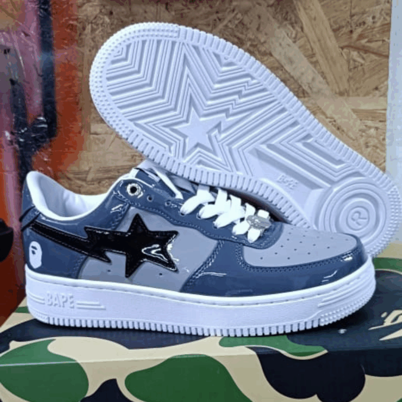 Bathing Ape Bape Sta gray