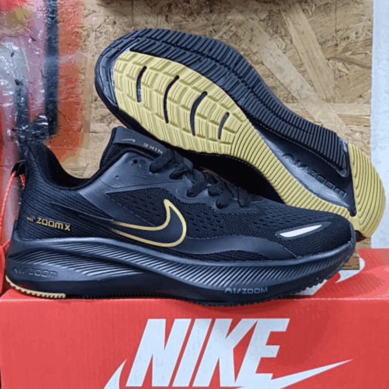 Nike Air ZoomX Black X Gold
