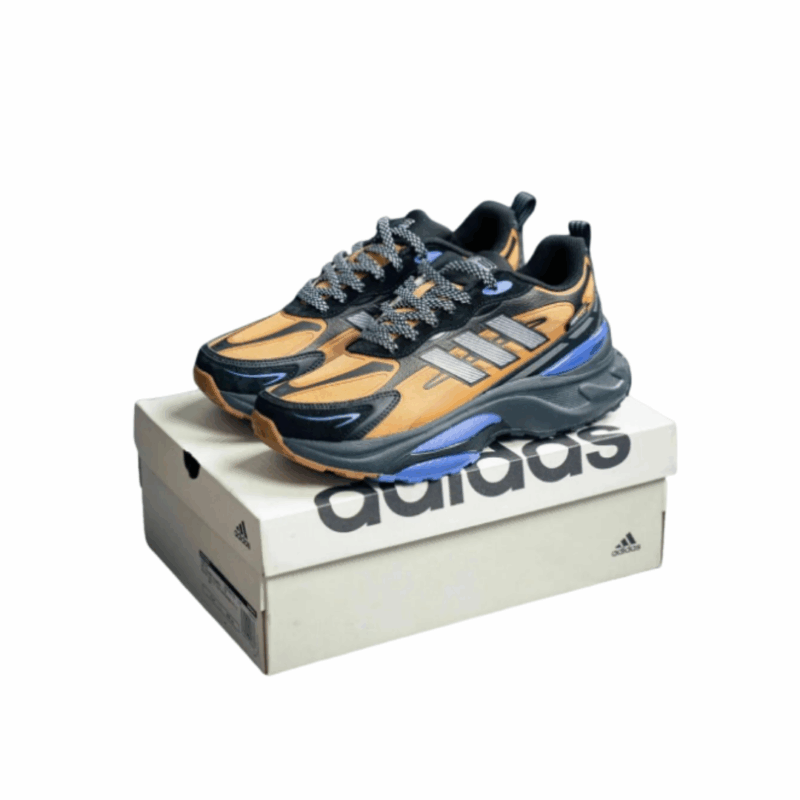 Adidas MTS Pro Brown Black and Cobalt Blue