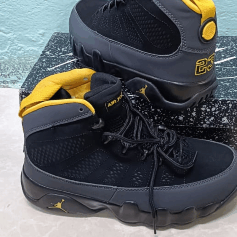 Air Jordan 9 Retro Black X Yellow